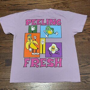 Chemistry Peeling Fresh  Lilac T-Shirt Size L - Unisex